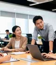  职场团队协作沟通3170#横屏 	 