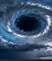  震撼漩涡云层动态背景3146#横屏 	 