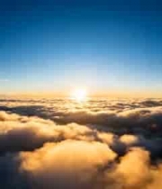  云海日出壮丽景色3104#横屏 	 