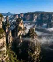  云海环绕的峰林奇观3098#横屏 	 - 