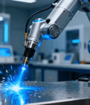 工业机械臂焊接作业素材2475#横