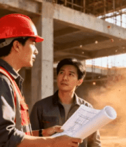 工地工程师交流施工图纸2477#横屏 