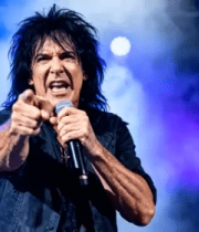 歌手舞台手持话筒指向前方1178#横