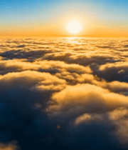 高空云海日出景象(4)3136#横