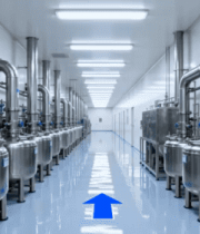 工厂不锈钢设备生产线场景3931#横