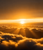 高空云海日出景象(3)2637#横