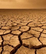 干旱土地干裂景象(1)1697#横屏 