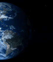 地球宇宙太空视角素材2062#横