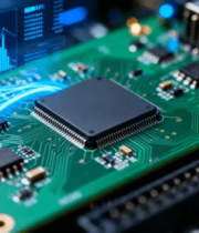 电路板芯片科技素材4782#横