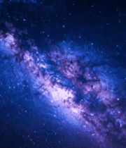 璀璨星空星系画面素材3771#横