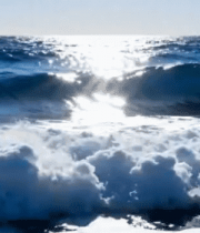 大海海浪翻涌实景素材3233#横屏 