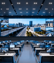 城市监控指挥中心全景3394#横屏 