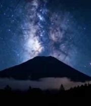  星空下的火炬手2556#横屏 	 