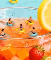  夏日清凉水果饮品2443#横屏 	 