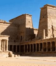 埃及古埃及神庙全景3553#横屏 