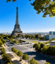 巴黎埃菲尔铁塔城市全景(2)4442#横