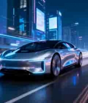  未来科技感城市跑车2311#横屏 	 