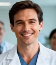  微笑的医生团队2282#横屏 