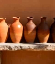  陶瓶排列艺术展示2229#横屏 	 