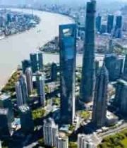  上海陆家嘴航拍全景2034#横屏 