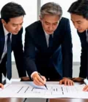  商务团队讨论规划图2025#横屏 	 