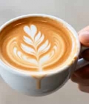  手捧咖啡拉花特写2152#横屏 	 