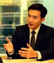  商务人士交谈沟通1995#横屏 	 