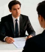  商务人士面试交谈1998#横屏 	 