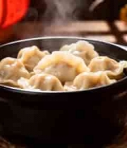  热气腾腾的饺子1823#横屏 