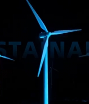  蓝色风电可持续能源1392#横屏 	 