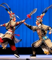  京剧武生对打表演1243#横屏 	 