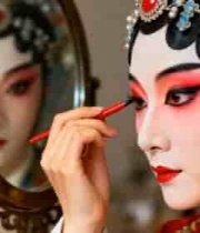  京剧旦角化妆特写1214#横屏 	 -