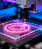 激光雕刻精密加工过程1032#横屏 