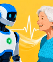 机器人与老奶奶互动1023#横屏 