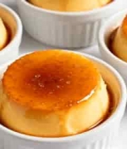  焦糖布丁浇汁特写1095#横屏 	 