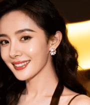 红裙美女微笑特写888#横屏 