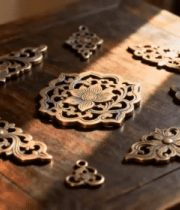 古铜雕花金属配件展示699#横屏 