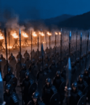 古代出征行军648#横屏 