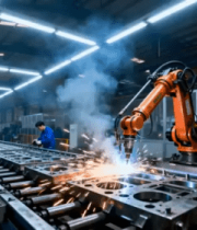 工业机器人焊接作业631#横屏 