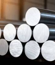 工厂里的金属圆棒605#横屏 