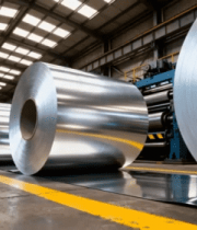 工厂车间金属卷材堆放579#横屏 