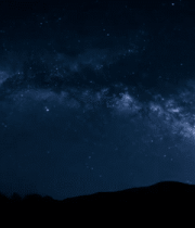 璀璨银河星空延时355#横屏 