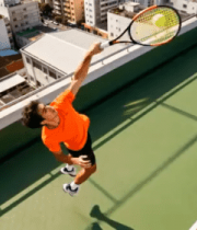 城市天台网球运动265#横屏 