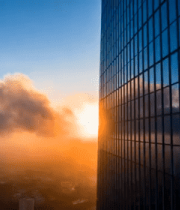 晨曦中的摩天大楼226#横屏 