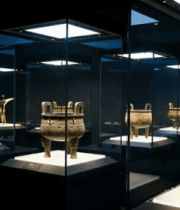 博物馆青铜器展柜陈列85#横屏 