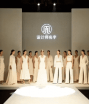 白色主题时装秀T台展示37#横屏 