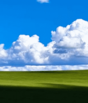 草原天空下的孤独行者135#横屏 