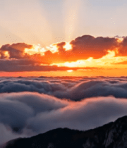 云海之上日出景观6836#横屏 