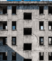 老旧破损建筑外观12251#横屏 