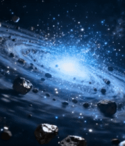 宇宙星系与陨石素材9273#横屏 